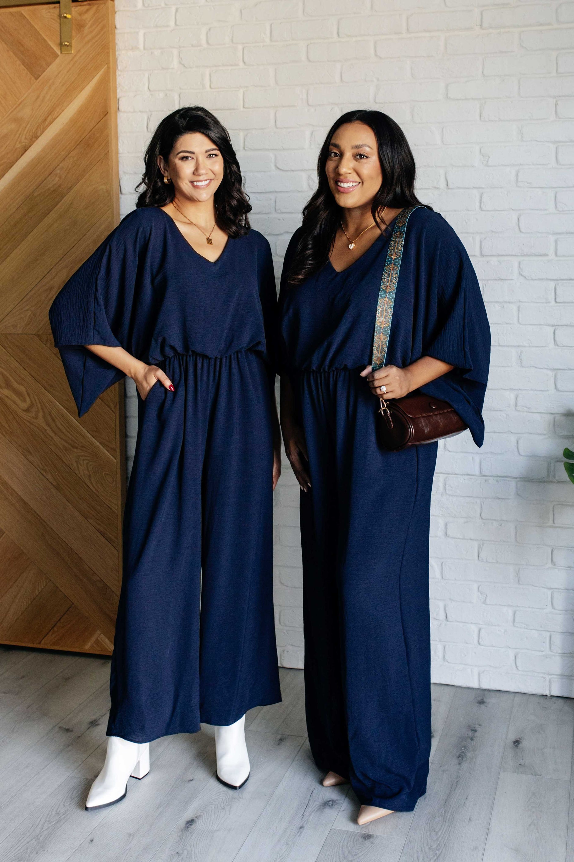 Up to Something Wide Leg Jumpsuit - SwagglyLife Home & Fashion